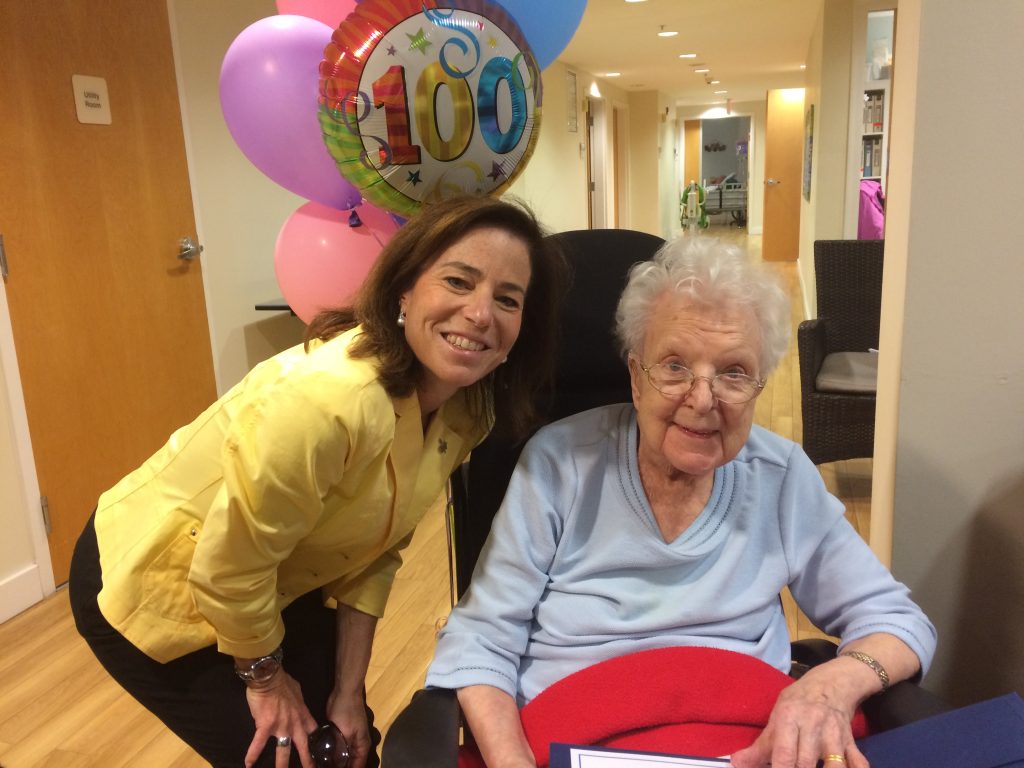 A very special 100th Happy Birthday to Joan Sowden! 